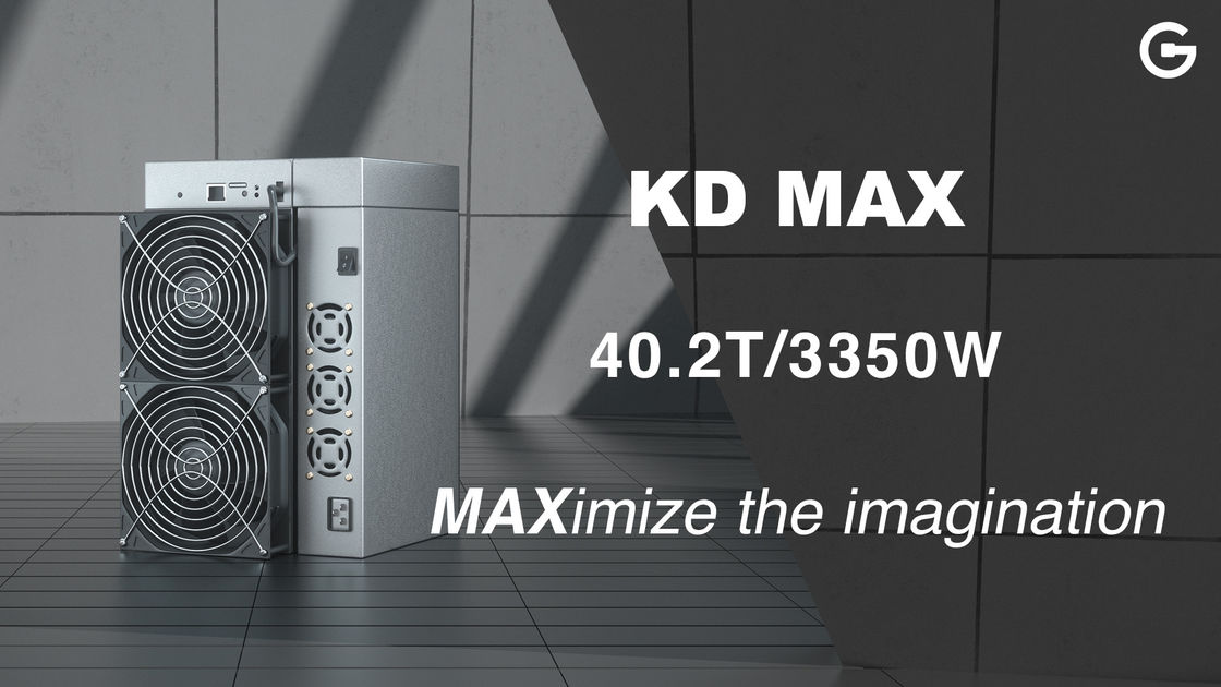 40.2T KD Max Goldshell KDA Miner Asic 3350w Power 200x264x290mm